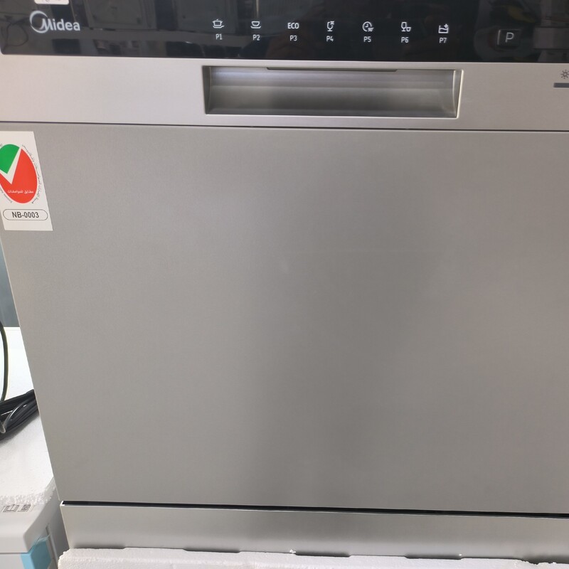 ماشین ظرفشویی رومیزی مایدیا سیلور 8نفره نقره ای  مدل WQP8-3802F ارسال رایگان 

