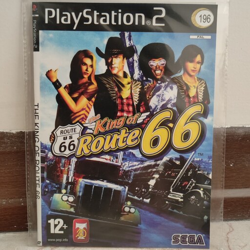 بازی پلی استیشن 2 THE KING OF ROUTE 66