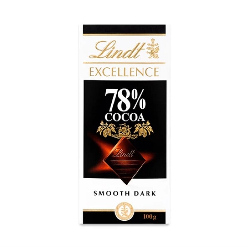 شکلات تلخ 78 درصد Lindt لینت - 100 گرم