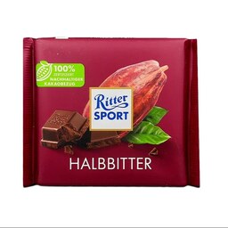 شکلات بادام تلخ Ritter SPORT ریتر اسپرت - 100 گرم