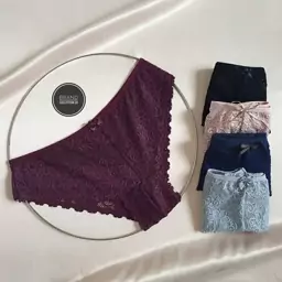 شورت زنانه گیپور کشی فاق نخی مدل classic briefs