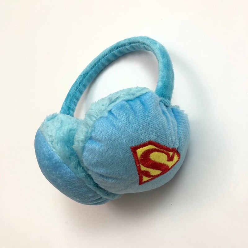 گوشگیر پسرانه بچگانه آبی سوپرمن نرمالو و گرم 