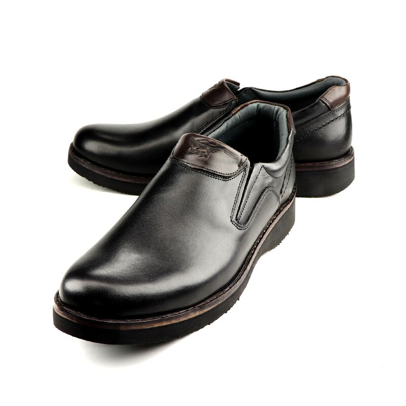 کفش طبی چرم مردانه توگو مدل new409 کد 018618