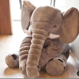 عروسک فیل بالشتی سایز  60 سانتی اورجینال