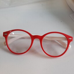 عینک طبی بچه گانه ژله ای با قابلیت ساخت انواع عدسی طبی نمره دار همراه با جلد و دستمال عینک 