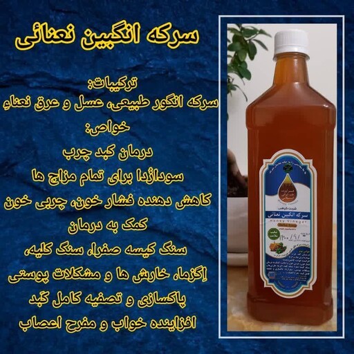 سرکه انگبین نعنایی اعلا