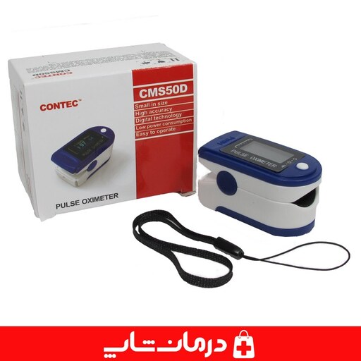 پالس اکسیمتر کانتک مدل contec cms50d دستگاه تست اکسیژن خون سنجش اکسیژن درصد اکسیژن o2 pulse oximeter درمان شاپ 401699