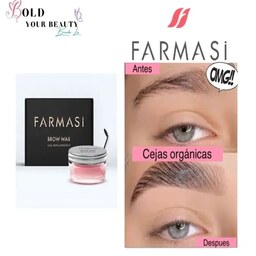 ژل لیفت ابرو فارماسی ا Farmasi Brow wax ، خفن ترین ژل ابرویی که سفیدک هم نمیزنه