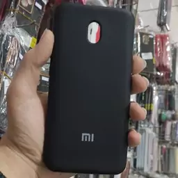 قاب گوشی شیائومی Redmi 8A سیلیکونی اورجینال اصلی مشکی زیر بسته