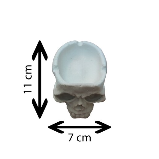 قالب سیلیکونی زیر سیگاری اسکلت