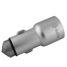 شارژر فندکی سولوفر مدل C 201 به همراه کابل USB-C (هزینه ارسال به صورت پس کرایه میباشد)