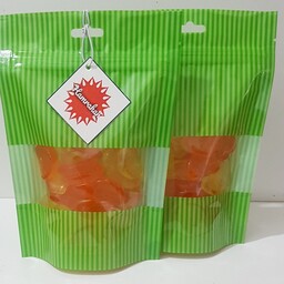 پاستیل نارنگی خانگی رژیمی ارگانیک بدون شکر تهیه شده با موم طبیعی زنبور ،کندر و ژلاتین گاوی غنی شده با ویتامین C(1کیلویی)