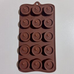 قالب شکلات گرد موج تکراری 