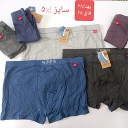 لباس زیر مردانه.شورت پادار مردانه وارداتی سایز 5xl