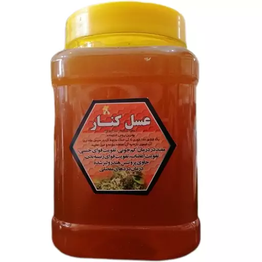 عسل کنار  درجه یک تضمینی ( طعم و عطر عااالی) 500 گرم 