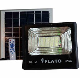 پروژکتور خورشیدی 600 وات پلاتو قوی و با دوام با کارایی بیش از 10 سال 