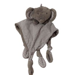 کامفورتر عروسک خواب آغوشی نوزادی دستمال خواب حوله دستی عروسکی کودک فیل گوش خشخشی خارجی مناسب  سیسمونی 