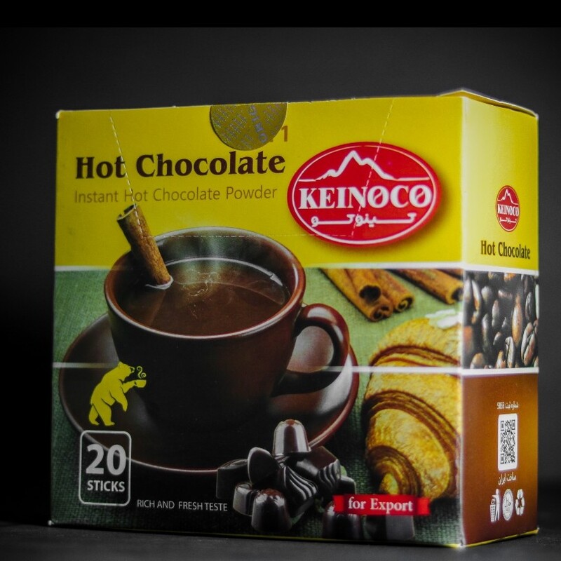 هات چاکلت برند (کینو) 20ساشه 20 گرمی