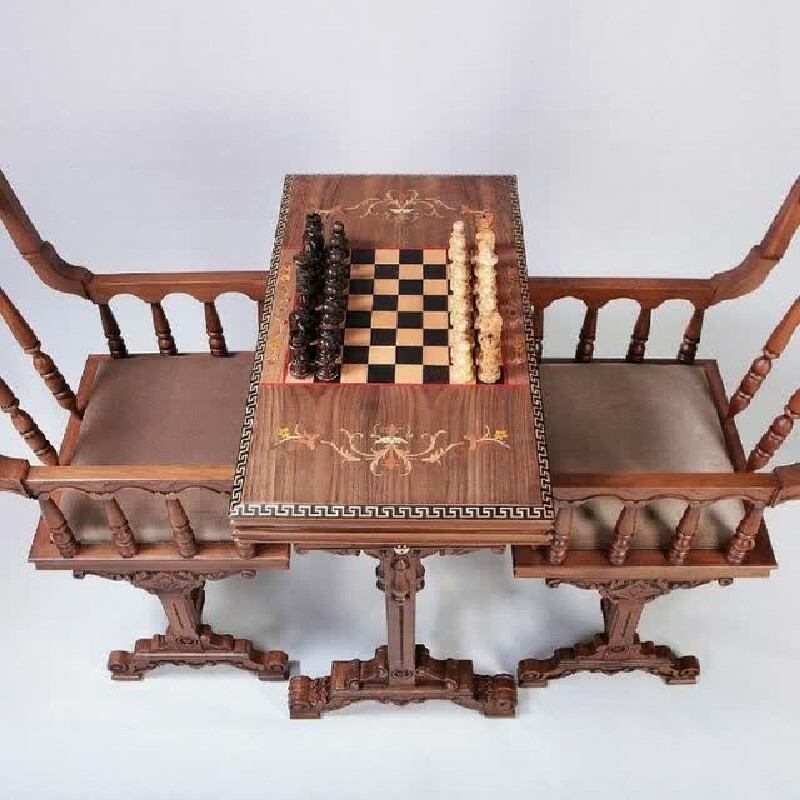 میز شطرنج چوب سوپر راش گرجستان با درجه کیفیتA