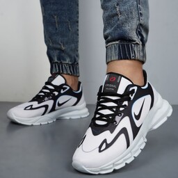 کفش ورزشی سفید مشکی مردانه Nike مدل Bevis2
