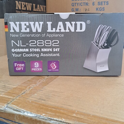 ست کارد آشپزخانه  9 تکه مدلNl2892 نیولند