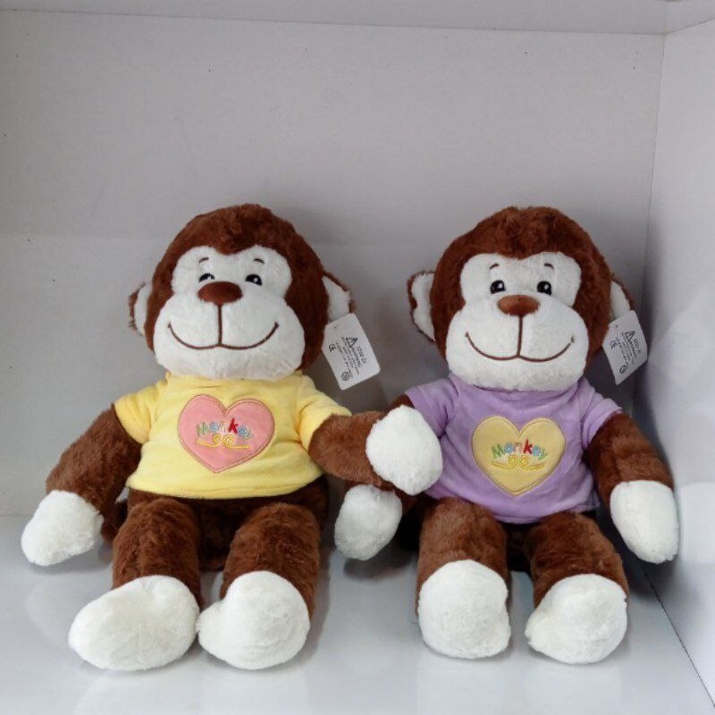 عروسک میمون لباسدار 50سانتی ارسال رایگان 