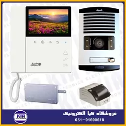 درباز کن تصویری  یک واحدی الکتروپیک با پنل 1086 و گوشی  897