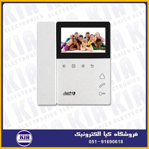 آیفون تصویری دو واحدی الکتروپیک با پنل مدل 1086  و گوشی 897