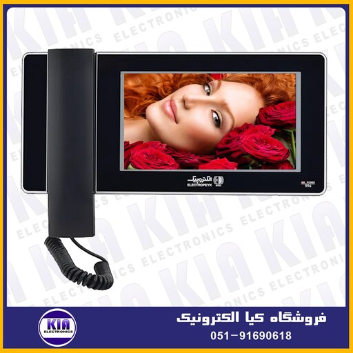 گوشی آیفون تصویری الکتروپیک مدل 996 مشکی 