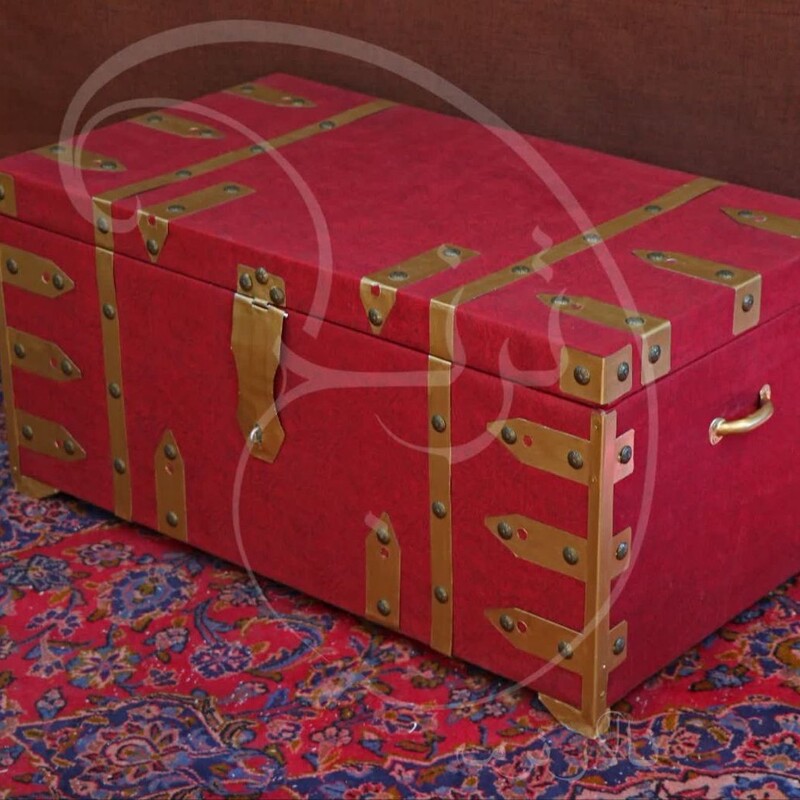 صندوقچه سنتی مخمل 90در50 تحویل در باربری مقصد