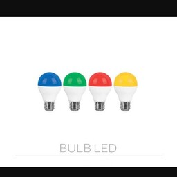 لامپ 3وات حبابی رنگی پارس شعاع توس