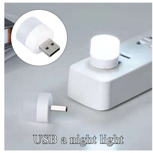 چراغ قوه ال ای دی مدل Usb  قطر 4سانت