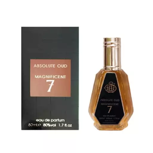 ادکلن 50 میل فراگرنس ورد مدل ابسولوت عود مگنیفیسنت 7 رایحه ایو سن لورن M7 عود ابسلو fragrance-world  ABSOLUTE OUD 