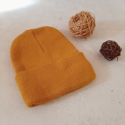 کلاه ساده تک رنگ پاییزه و زمستانه مردانه و زنانه و بچگانه