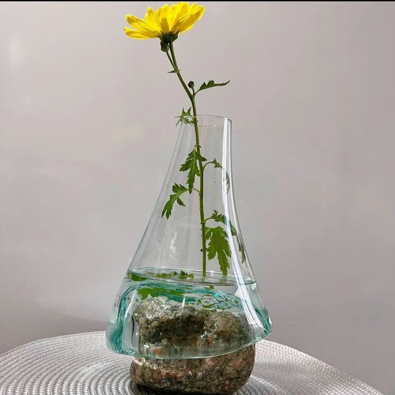 گلدان شیشه ای کد 174