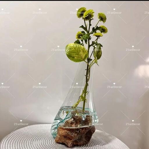 گلدان شیشه ای کد 173