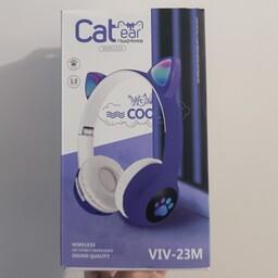 هدفون بلوتوثی Cat ear مدل VIV-23M