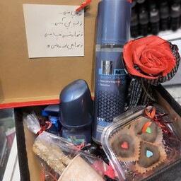 باکس هدیه مردانه ویژه روز مرد و ولنتاین، هدیه ای زیبا با قیمت مناسب برای شما
