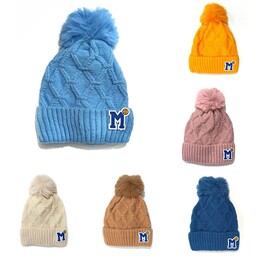کلاه دخترانه وارداتی  داخل تمام پوشش خز  با بافت درجه 1 و بسیار با کیفیت در رنگ های متنوع 