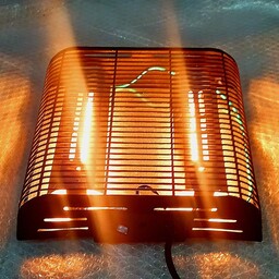 بخاری برقی منقل کرسی برقی طبی مادون قرمز  لامپ ژاپنی کانکس ساکورا