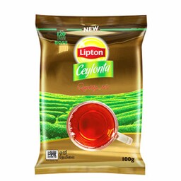 چای سیلان برند لیپتون  بسته 100 گرمی محصول سریلانکا