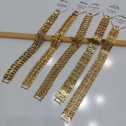 دستبندهای استیل زنانه طرح طلا  در 4 طرح 
