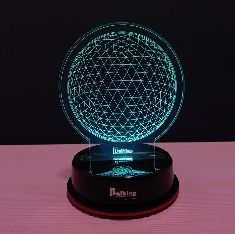 چراغ خواب RGB طرح توپ سه بعدی برند بالبینو