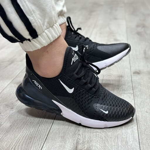 کفش و کتانی مردانه و زنانه مدل نایک NIKE AIR 270 رنگ مشکی و سفید کد 1388