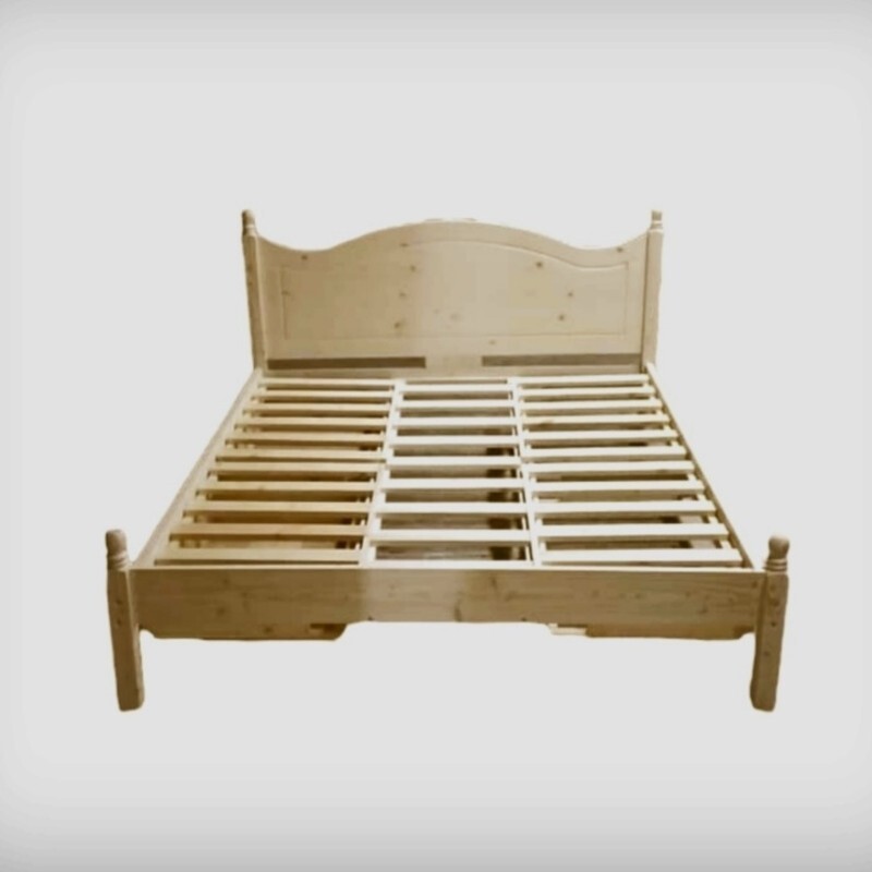 تخت خواب چهار کشو تمام چوب کلاسیک دو نفره 160-200