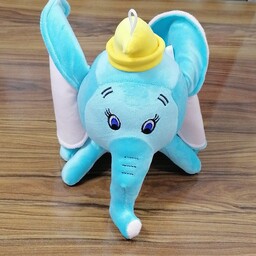 عروسک فیل دامبو 30 سانت آبی