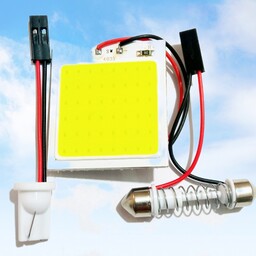 لامپ COB سقفی پراید مدل 48تایی،ولتاژ  کار 12ولت،دارای 2تبدیل جهت نصب در سقف یا صندوق خودرو، ویتکار