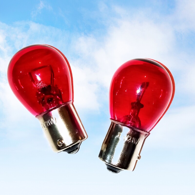لامپ چراغ خطر سورن پلاس،پَک 2 عددی،خار نزدیک،تک کنتاک،خار بالا پایین،ولتاژ کار 12 ولت، ویتکار