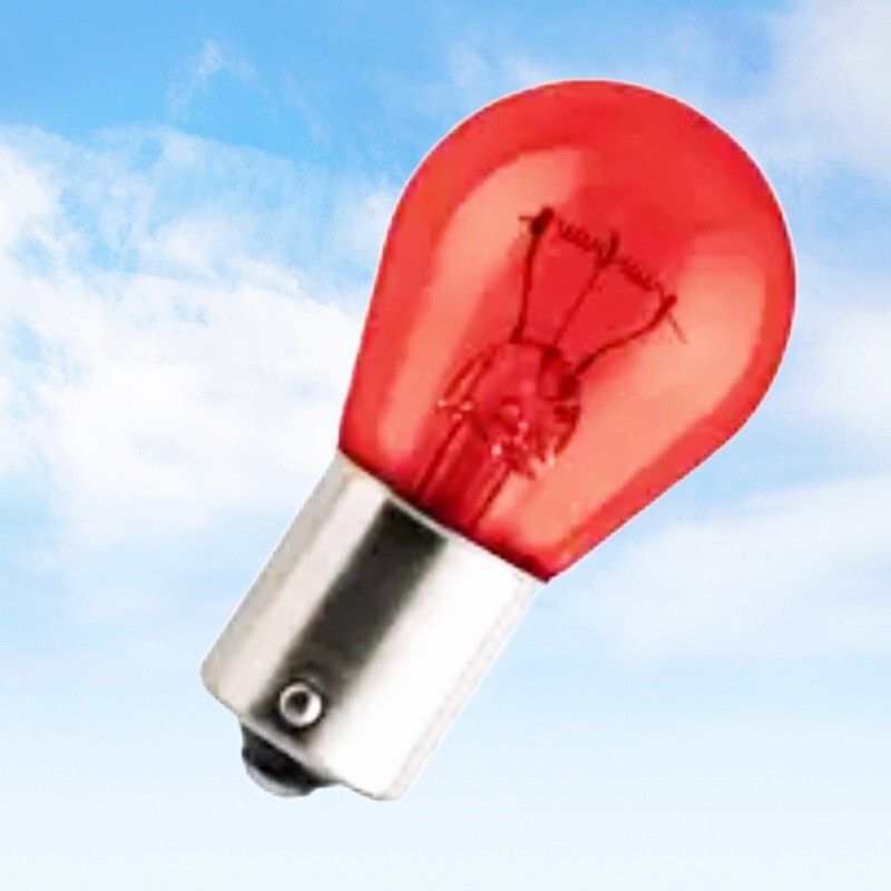 لامپ چراغ خطر سورن پلاس،پَک 10 عددی،تک کنتاک،خار نامساوی،خار بالا پایین،ولتاژ کار 12 ولت، ویتکار