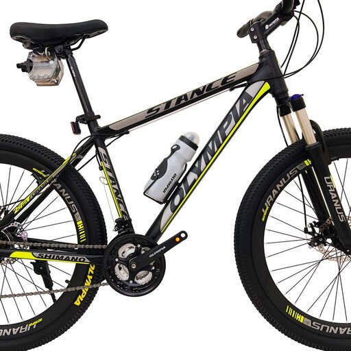 دوچرخه کوهستان المپیا مدل STANCE کد دیسکی سایز 27.5 بدنه المینیوم 21 دنده
